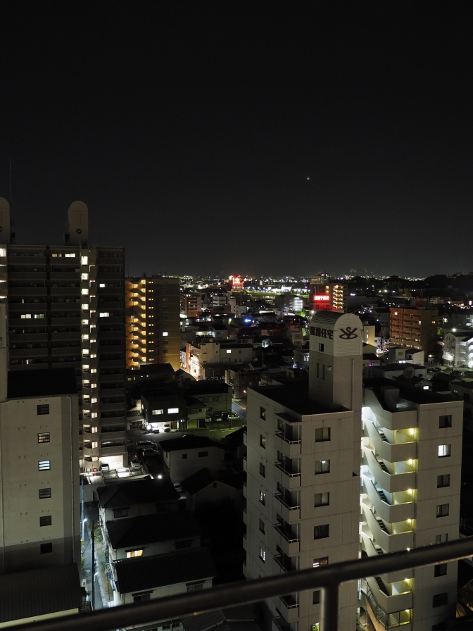 姫路駅前ユニバーサルホテル南口からの景色