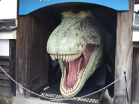 3D恐竜頭部