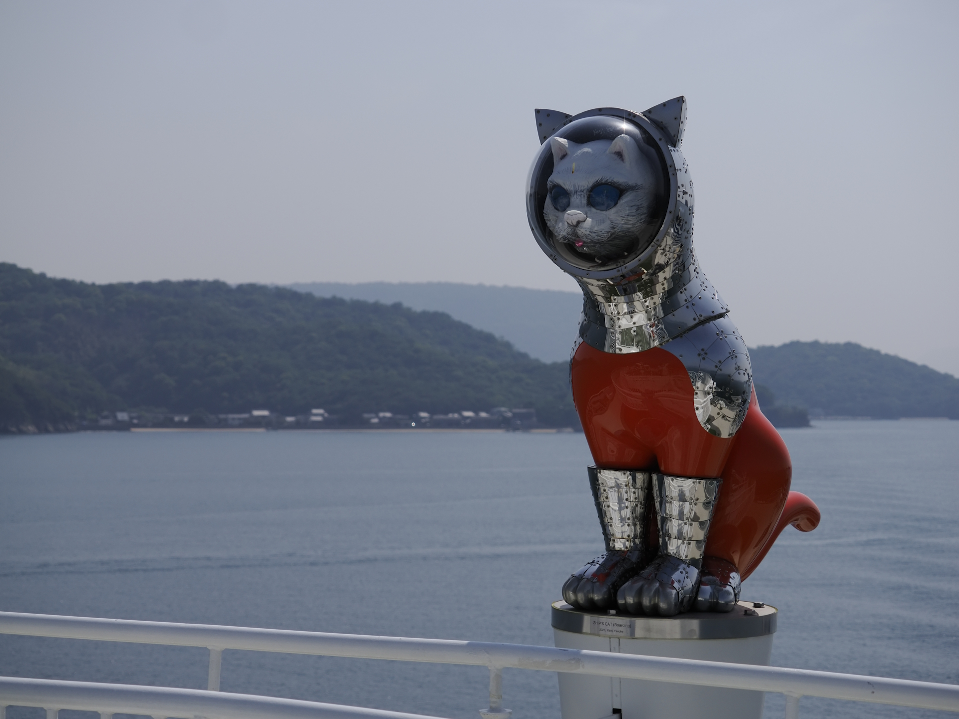 ジャンボフェリーあおい・SHIP'S CAT (Boarding)