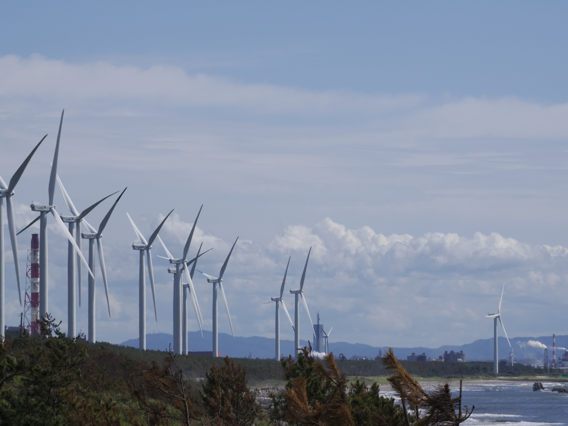 秋田潟上ウインドファーム発電所
