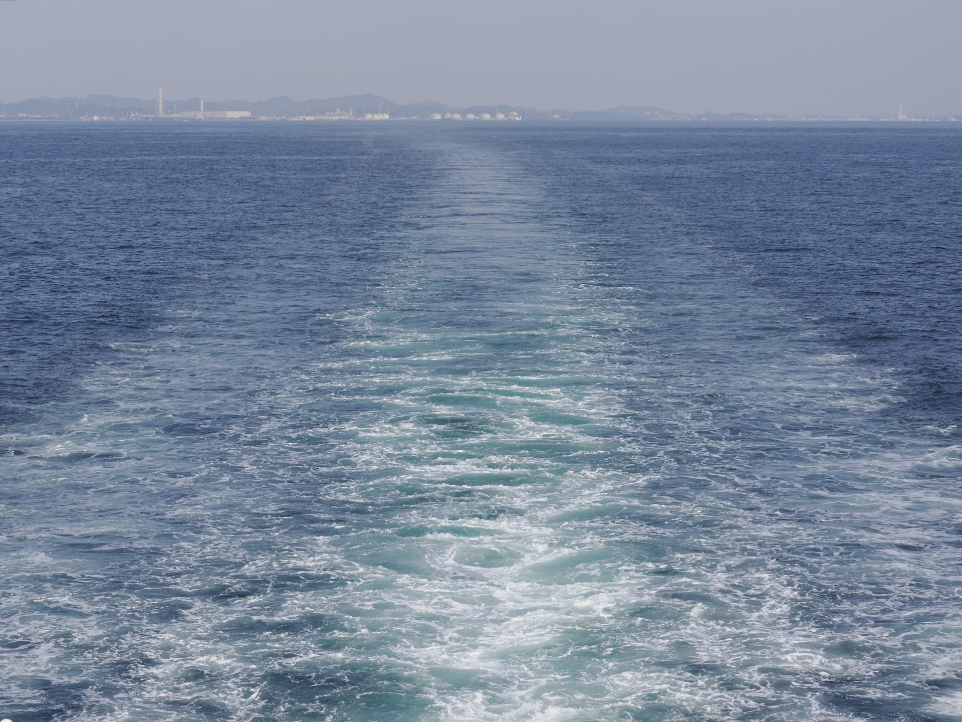 姫路港と福田港間の瀬戸内海