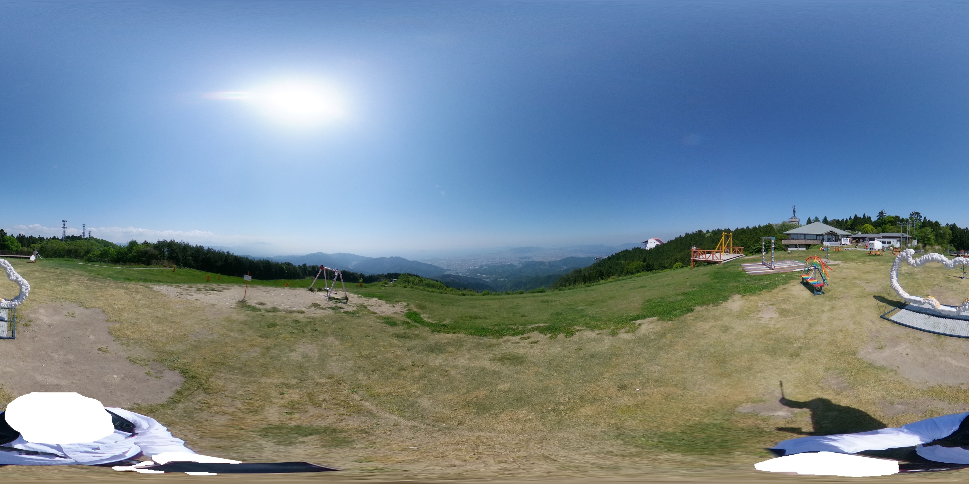 雲辺寺山頂公園 360度パノラマ