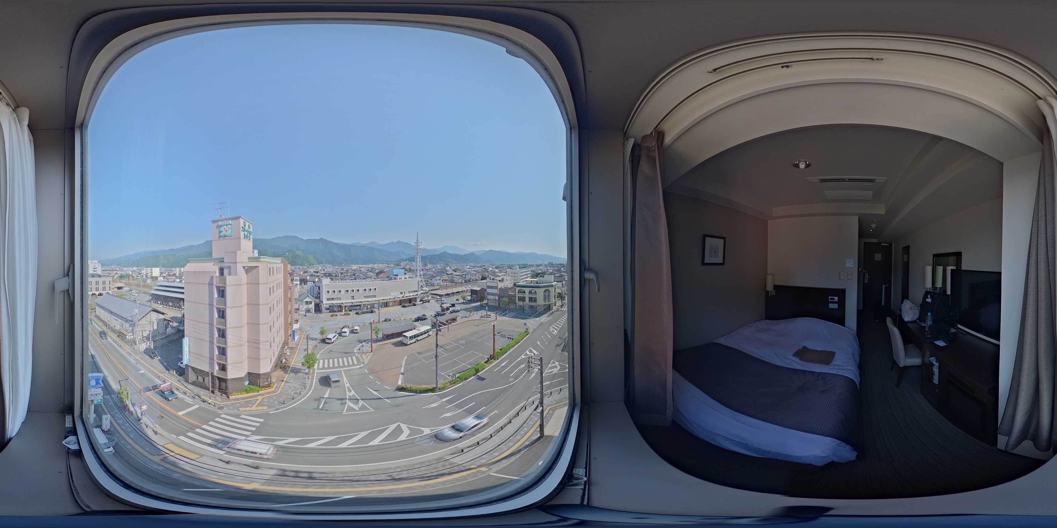 西条アーバンホテル客室 360度パノラマ