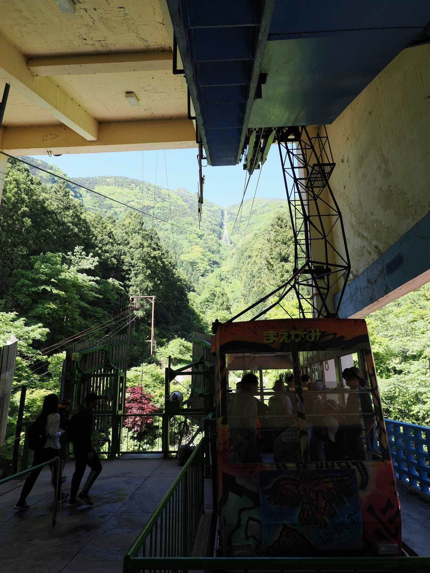 石鎚登山ロープウェイ下谷駅
